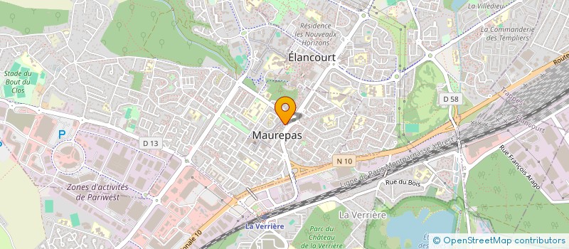 localisation de l'entreprise AUTO ECOLE J&J  MAUREPAS