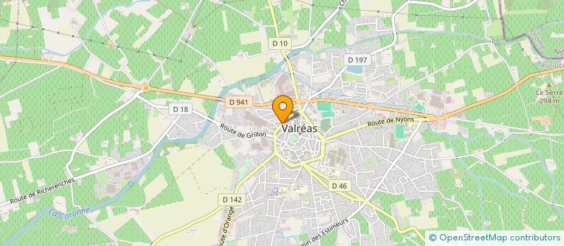 localisation de l'entreprise AUTO-ECOLE JEAN-PAUL à VALREAS