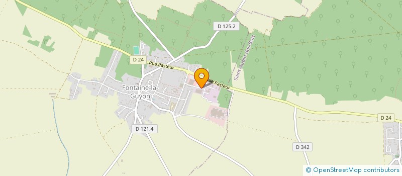 localisation de l'entreprise AUTO ECOLE JULOME à FONTAINE-LA-GUYON