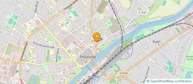 localisation de l'entreprise AUTO ECOLE KISSEL  THIONVILLE