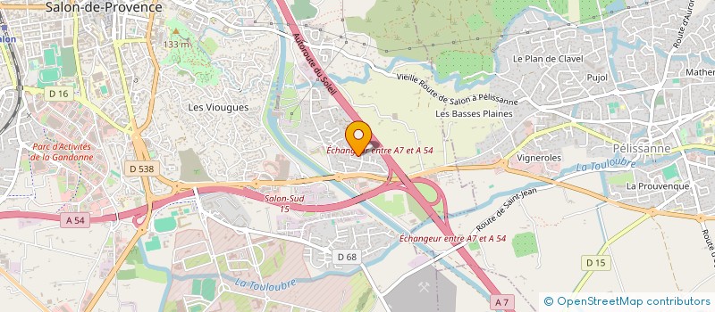 localisation de l'entreprise AUTO ECOLE LAFAYETTE à SALON-DE-PROVENCE