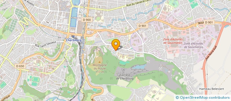 localisation de l'entreprise AUTO ECOLE MADI  CHERBOURG-EN-COTENTIN