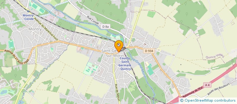 localisation de l'entreprise AUTO-ECOLE MANEJO II  SAINT-GERMAIN-SUR-MORIN