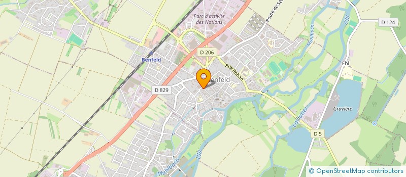 localisation de l'entreprise AUTO ECOLE MARIE  BENFELD