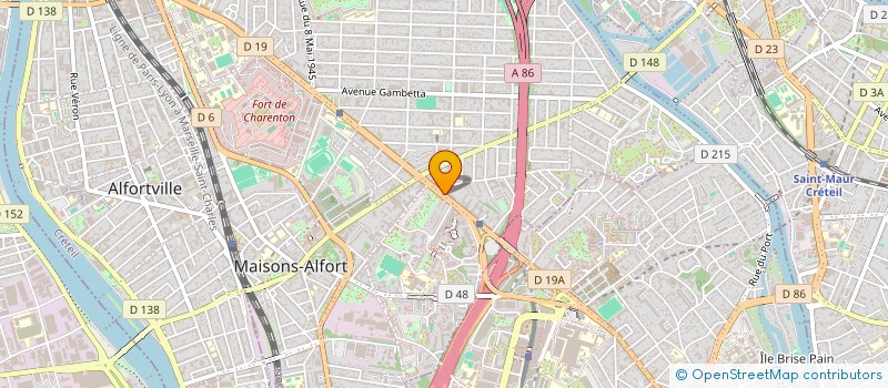 localisation de l'entreprise AUTO ECOLE MARIE  MAISONS-ALFORT