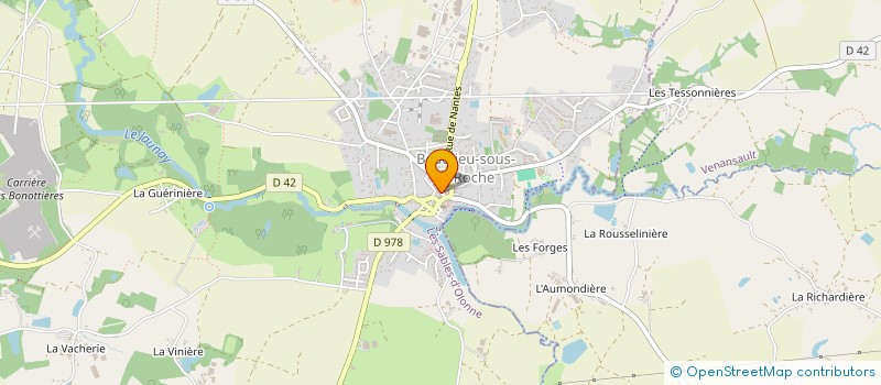 localisation de l'entreprise AUTO-ECOLE MAURIN à BEAULIEU-SOUS-LA-ROCHE