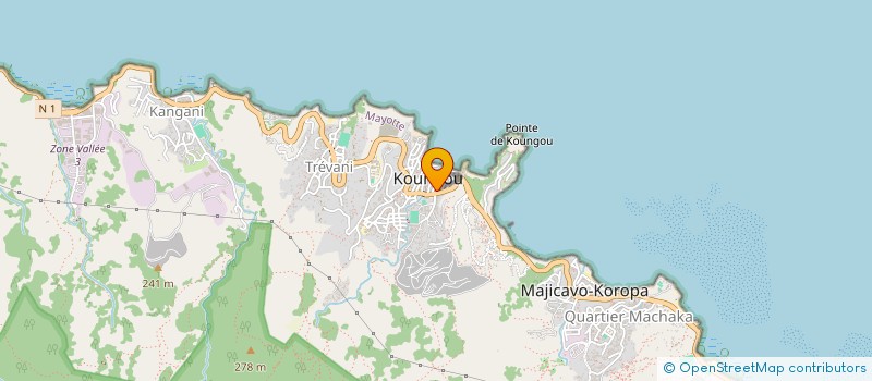 localisation de l'entreprise AUTO ECOLE MAYOTTE CONDUITE à KOUNGOU