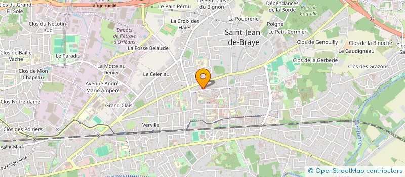 localisation de l'entreprise AUTO ECOLE N2AMZ à SAINT-JEAN-DE-BRAYE