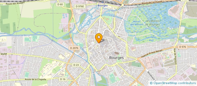 localisation de l'entreprise AUTO ECOLE NEW SCHOOL  BOURGES