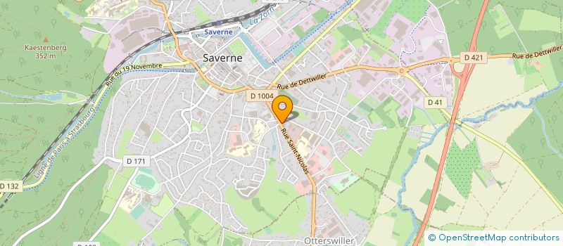 localisation de l'entreprise AUTO ECOLE NICOLE LLERENA  NANCY