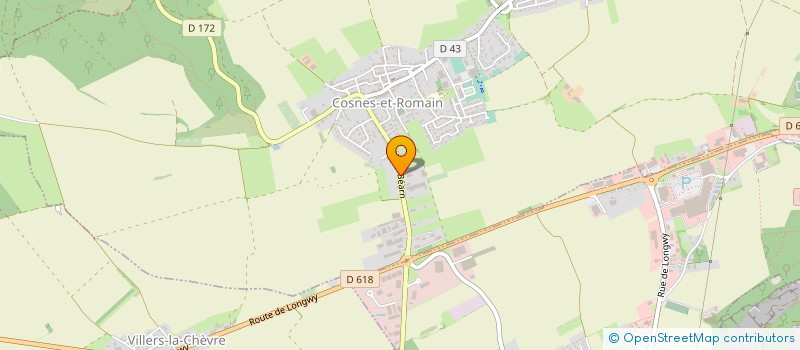 localisation de l'entreprise AUTO ECOLE PATRICK à COSNES-ET-ROMAIN