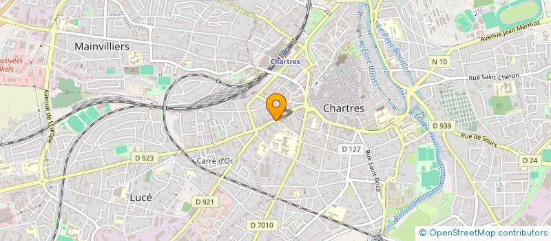 localisation de l'entreprise AUTO ECOLE PATRICK PIROSA à CHARTRES