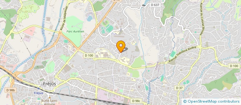 localisation de l'entreprise AUTO ECOLE PEP'S CONDUITE à FREJUS