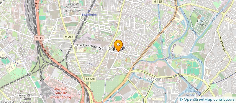 localisation de l'entreprise AUTO ECOLE PHILIPPE à SCHILTIGHEIM