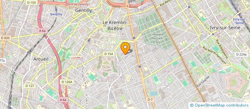 localisation de l'entreprise AUTO ECOLE PILOT'IN  LE KREMLIN-BICETRE