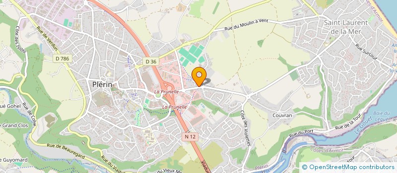 localisation de l'entreprise AUTO ECOLE PLERINAISE à PLERIN
