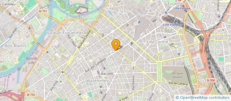 localisation de l'entreprise AUTO ECOLE PPC à LILLE