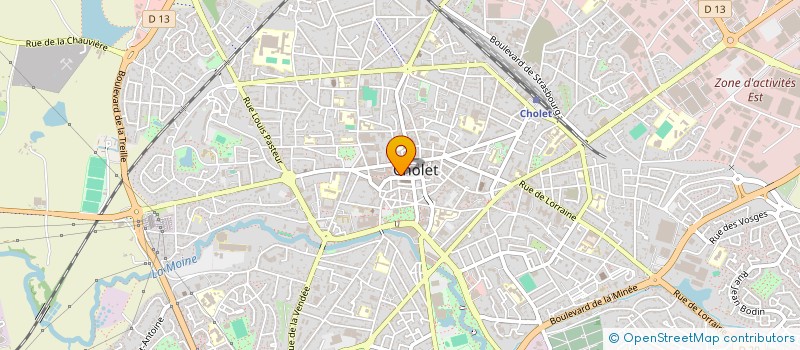 localisation de l'entreprise AUTO ECOLE PPC CENTRE OUEST - PERMIS PAS CHER à NANTES