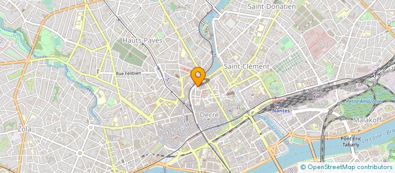 localisation de l'entreprise AUTO ECOLE PPC SUD OUEST - PERMIS PAS CHER à NANTES