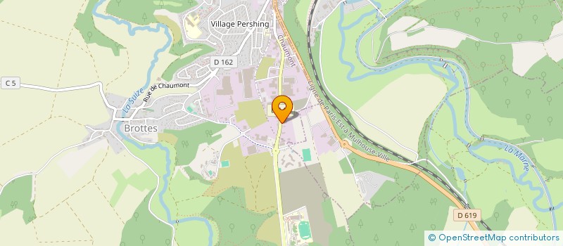 localisation de l'entreprise AUTO-ECOLE PROMOROUTE à CHAUMONT
