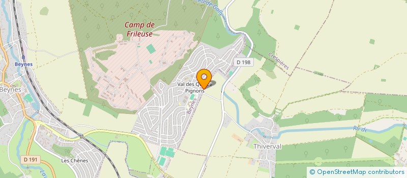 localisation de l'entreprise AUTO ECOLE QUATRE PIGNONS à BEYNES