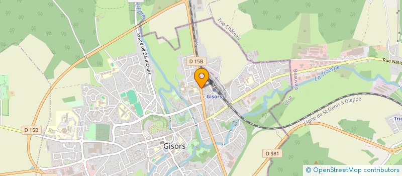 localisation de l'entreprise AUTO ECOLE RIONDET à GISORS