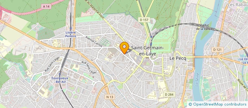 localisation de l'entreprise AUTO ECOLE SAINT GERMAIN à SAINT-GERMAIN-EN-LAYE
