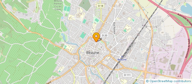 localisation de l'entreprise AUTO ECOLE SAINT NICOLAS à BEAUNE