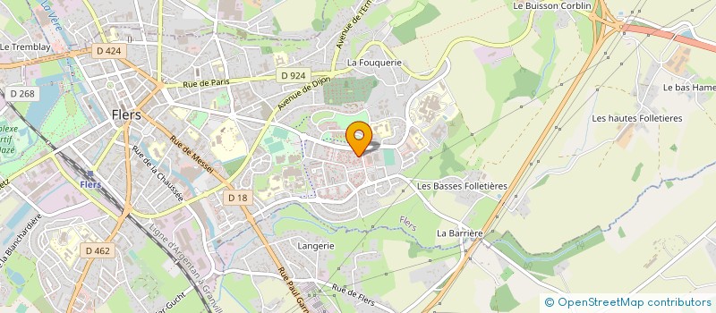 localisation de l'entreprise AUTO ECOLE SAINT SAUVEUR à FLERS