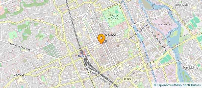 localisation de l'entreprise AUTO-ECOLE SIMON  NANCY