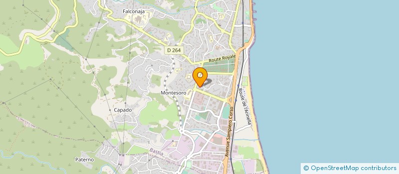 localisation de l'entreprise AUTO ECOLE ST PIERRE à BASTIA