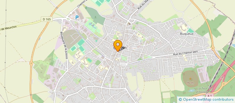 localisation de l'entreprise AUTO ECOLE TOP CONDUITE  CARVIN