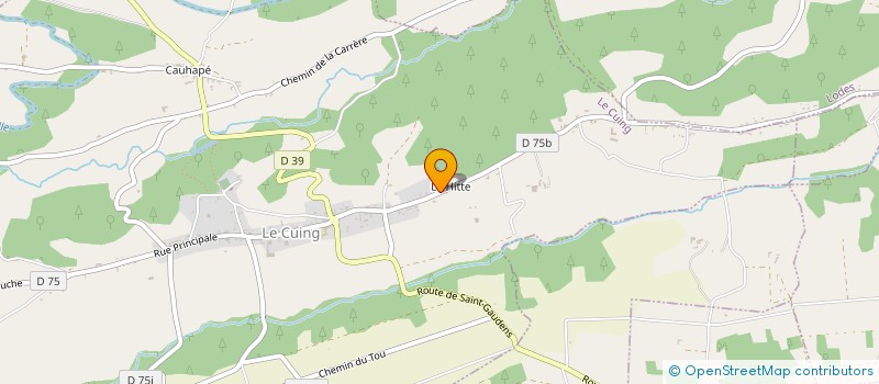 localisation de l'entreprise AUTO-ECOLE TOP DEPART  MONTREJEAU