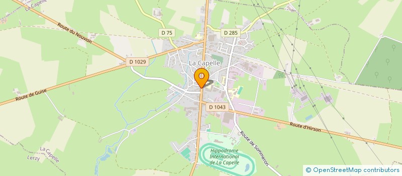 localisation de l'entreprise AUTO-ECOLE TOUT & PERMIS  LA CAPELLE