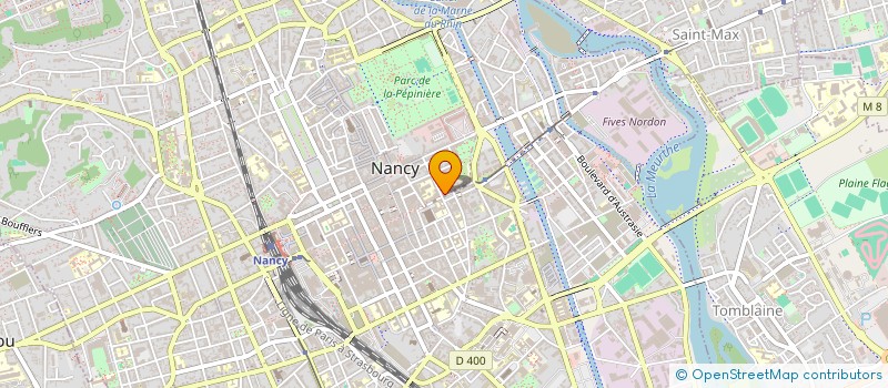 localisation de l'entreprise AUTO-ECOLE VIRLAT  NANCY