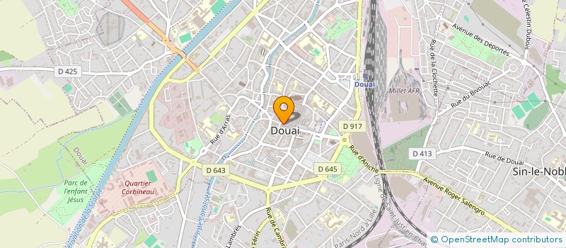 localisation de l'entreprise AUTO-ECOLE VLV  DOUAI