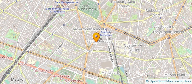 localisation de l'entreprise AUTO ECOLE YOU à PARIS