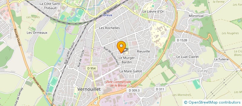 localisation de l'entreprise AUTO ECOLO à DREUX