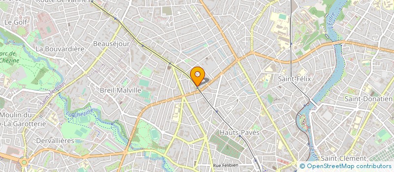 localisation de l'entreprise AUTO ECOLOGIK à NANTES