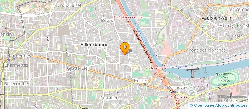 localisation de l'entreprise AUTO ELECTRICITE  VILLEURBANNE