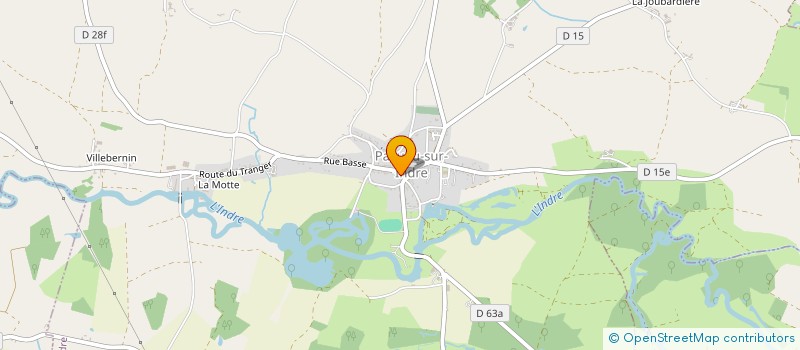 localisation de l'entreprise AUTO ELIS à VILLEGOUIN