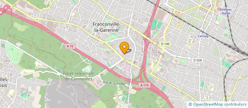 localisation de l'entreprise AUTO ELITE  FRANCONVILLE