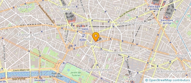 localisation de l'entreprise AUTO ENTRETIEN OPERA  PARIS