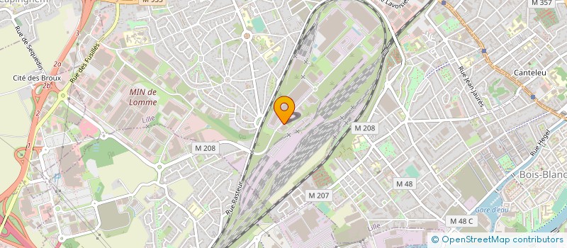 localisation de l'entreprise AUTO-EQUIPEMENTS-FREINS-SERVICES à LILLE