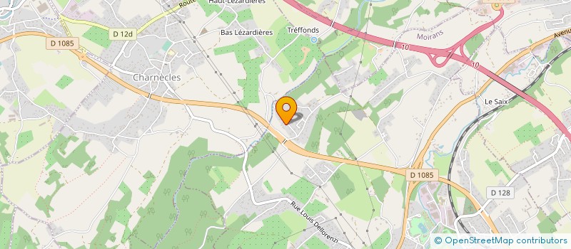 localisation de l'entreprise AUTO ESPACE à MOIRANS