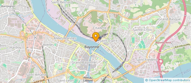localisation de l'entreprise AUTO EURO DISTRIBUTION à BAYONNE