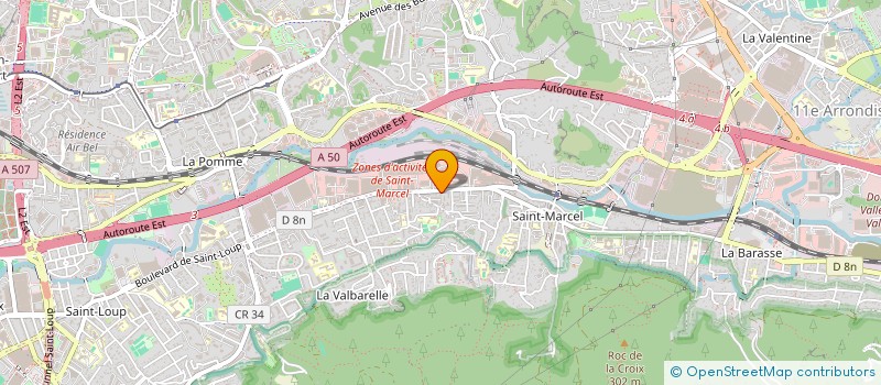 localisation de l'entreprise AUTO EUROPE DESIGN à MARSEILLE