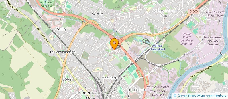 localisation de l'entreprise AUTO EUROPE DIFFUSION à NOGENT-SUR-OISE