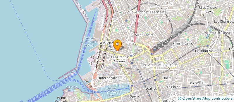 localisation de l'entreprise AUTO EVA 13 à MARSEILLE