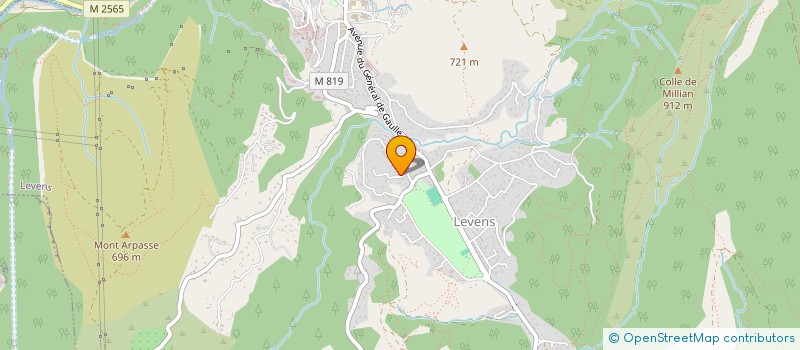 localisation de l'entreprise AUTO EVENTS MOTORS SPORT  LEVENS